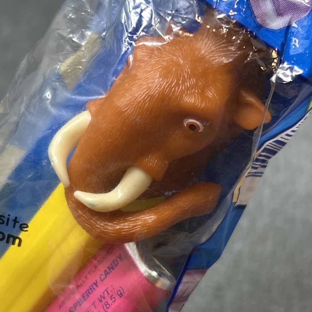 Ice Age 2 Manny PEZ Dispenser with Candy New in Package Retired